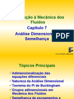 Introdução À Mecânica Dos Fluidos: Capítulo 7 Análise Dimensional e Semelhança