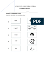 Evaluacion de Ingles Segundo Periodo