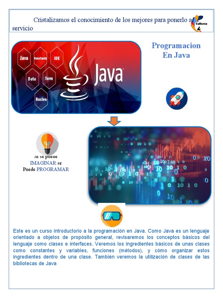 3 1 informacion del curso pdf java lenguaje de programaci n