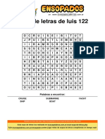 Sopa de Letras de Luis - 122