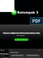 Kelompok 3 ANALISIS SUMBER DAN PENGGUNAAN MODAL KERJA