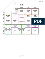 Emploi Du Temps Classes 2022 - 2023 - Tle