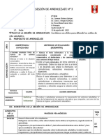 Sesión de Aprendizaje #3: Justicia y Solidaridad