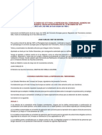 Convenio Europeo para La Represión Del Terrorismo