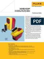 Fluke 451 Ion Chamber Survey Meter