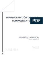 Transformación Digital & Management 3.0: Nombre de La Empresa