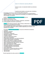 Capítulo 4. Entorno Sociocultural: La Sociedad Se Le Conoce Como El Conjunto de Individuos Con Características y