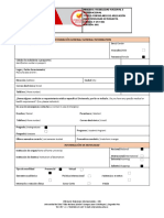 Formulario Movilidad