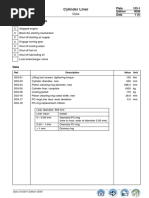 Man B&W: Cylinder Liner