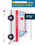Gunting Tempel Ambulans