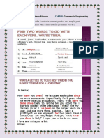 Homework Level 3 Write A Letter in Present Perf.