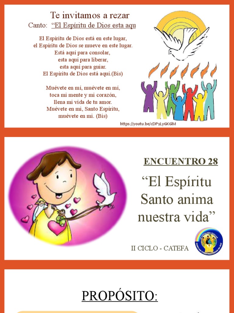 El Espíritu Santo en Nuestra Vida | PDF | Religión y espiritualidad ...