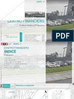 Centro Financiero: Análisis Urbano y Propuesta