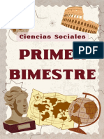 Ciencias Sociales: Primer Bimestre