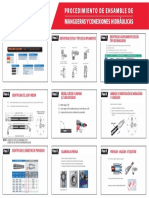Paso 1 Paso 2 Paso 3: Procedimiento de Ensamble de Mangueras Y Conexiones Hidráulicas