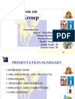 UB Group: Presentation On