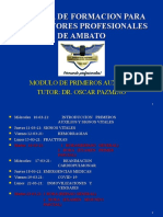 Curso de primeros auxilios para conductores