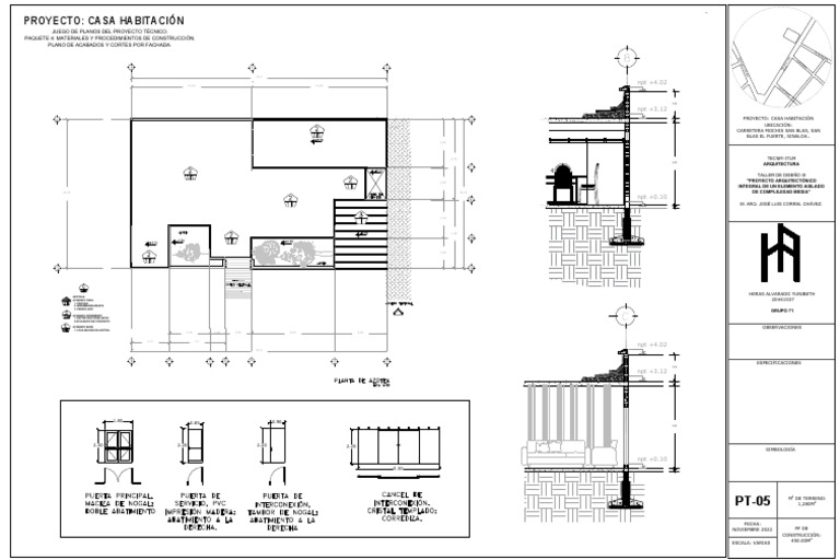 Plano de Acabados 2 | PDF