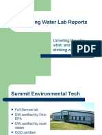 Drinking Water Lab Reports: Unveiling The Who, What, and How of Drinking Water Testing