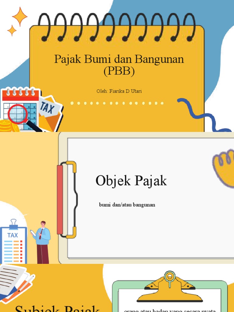 Perhitungan Pbb Pajak Bumi Dan Bangunan Pdf