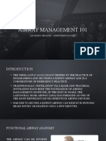 Airway Management 101: Leonard Hidayat - Anesthesiologist