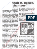 Le Canard enchainé - 2007.05.02 - Qui connaît M. Besson, vous savez, le traître du PS