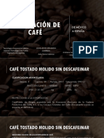 Exportación de café mexicano a España