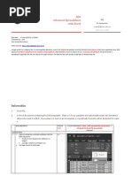 MIS Advanced Spreadsheet With Excel