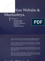 Pengertian Website & Manfaatnya Kelompok Hanif DKK