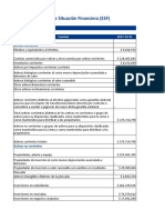 Reporte de Estado de Situación Financiera (ESF) : NIT 890930545 Cuentas 2017-12-31