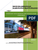 Rsud Blambangan Kabupaten Banyuwangi: Panduan Tata Naskah Dan Pengeloaan Dokumen