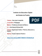 Instituto de Education Digital Del Estado de Puebla: Campus: Licenciatura: Materia: Lic: Trabajo