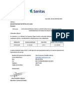 Municipalidad Distrital de Lajas: Producto Planilla Mensual Tasa Neta Prima Total 0 2 Meses