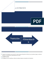 1.1 Etiología de La Nutrición
