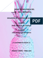 Universidad Tecnológica Del Valle Del Mezquital: Desarrollo Y Gestion de Software
