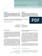 Modelo departamental integral para la atención de pacientes con hipertensión pulmonar