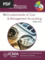 Fundamentals of Cost and Management Accounting (Study Text)