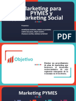 Marketing para PYMES y Marketing Social