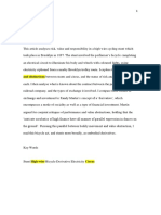 Luminous Connections Risk Value and Resp