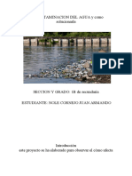 La Contaminacion Del Agua Y Como Solucionarla