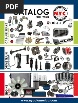 パーツ newyorknewyork Catalog NYC Full | PDF | Truck | Piston
