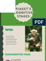 Piaget's Cognitive Stages