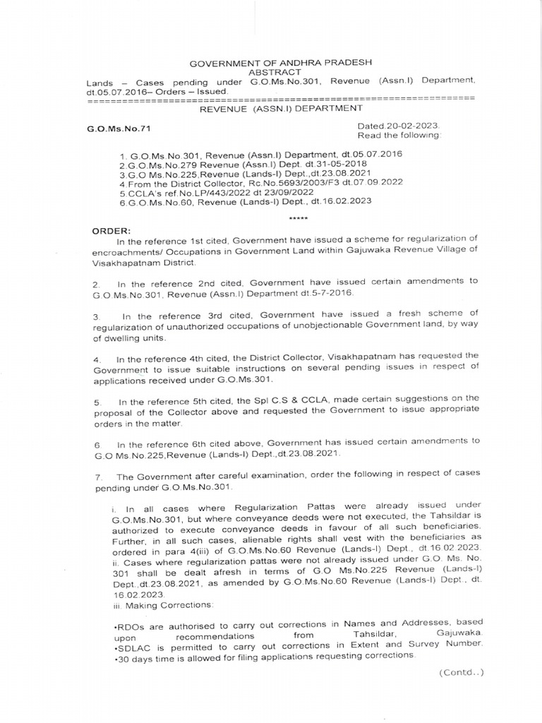 Gajuwaka House Committee Clearness PDF Government Government Of India