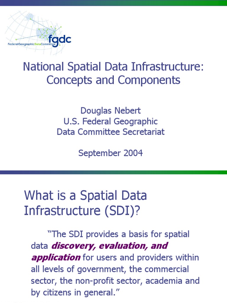 National Spatial Data Infrastructure Guide | PDF | Metadata ...