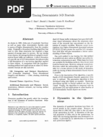 Ray Tracing Deterministic 3-D Fractals 