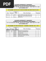 R Time Table