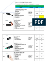 Shangrao TrackerKing Technology Co.,Ltd. GPS Tracker Quotation and Models