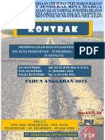 Cover Kontrak Jalan