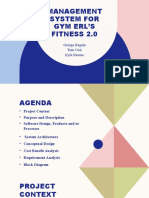Management System For Gym Erl'S Fitness 2.0: George Bagain Tom Cosi Kyle Pascua