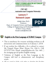 Lecture Slide Network Layer